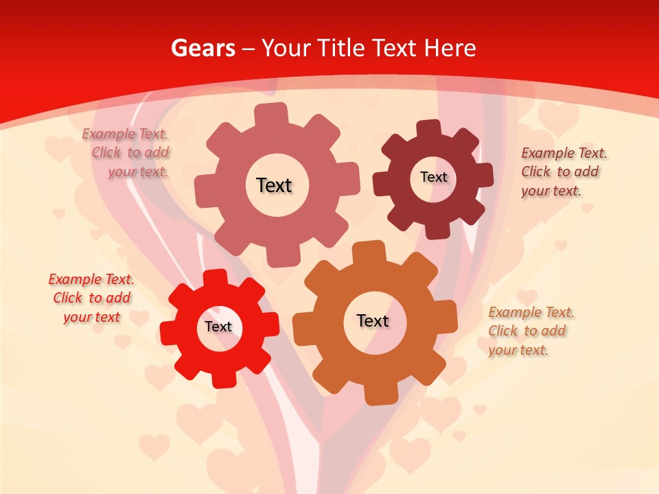 Card Modern Beauty PowerPoint Template