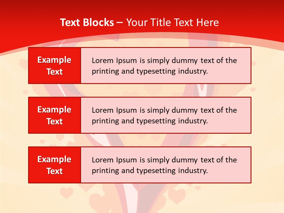 Card Modern Beauty PowerPoint Template