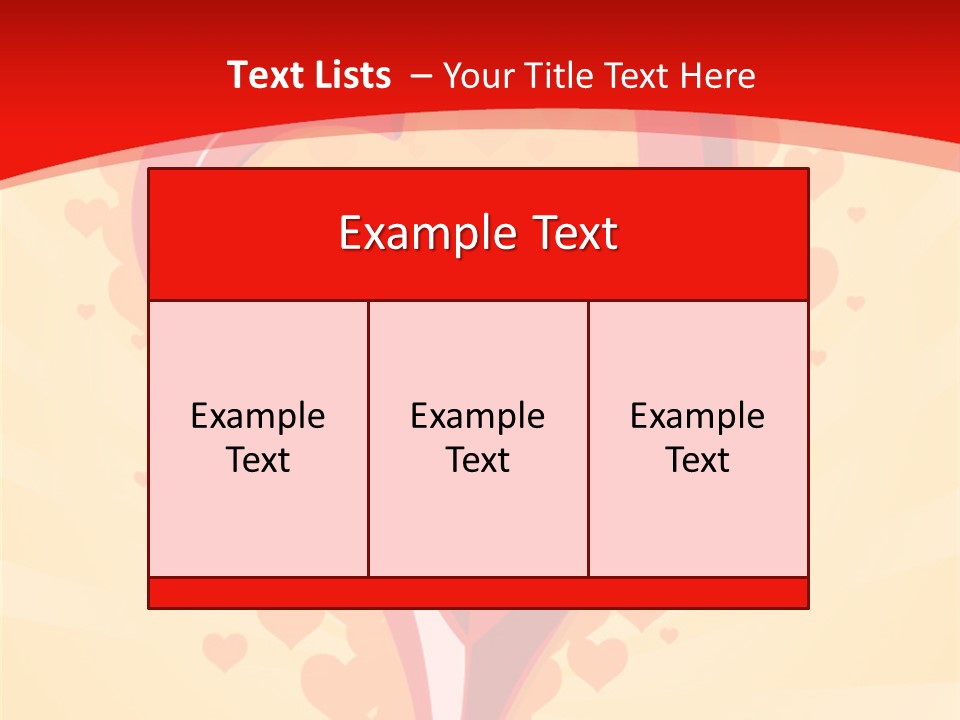 Card Modern Beauty PowerPoint Template