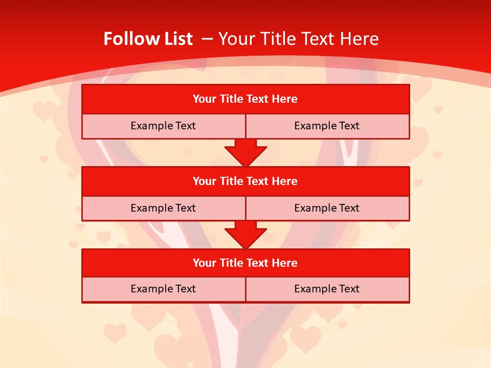 Card Modern Beauty PowerPoint Template