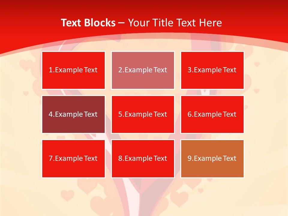 Card Modern Beauty PowerPoint Template