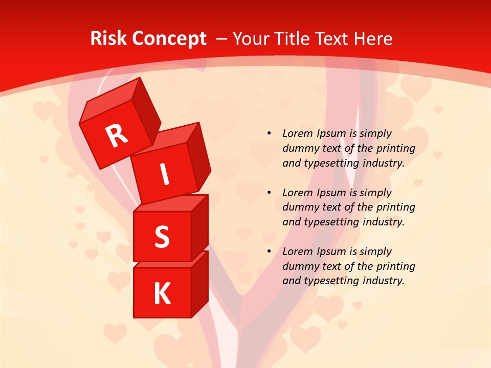 Card Modern Beauty PowerPoint Template