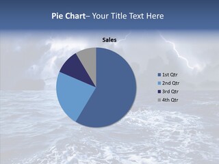 Wind Sea Dangerous PowerPoint Template