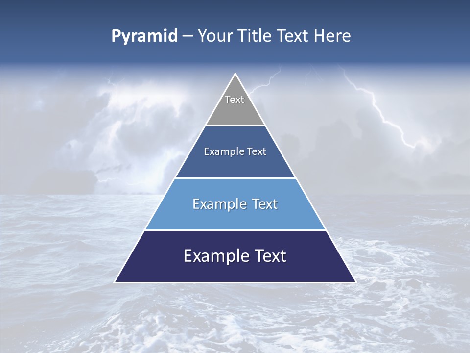 Wind Sea Dangerous PowerPoint Template