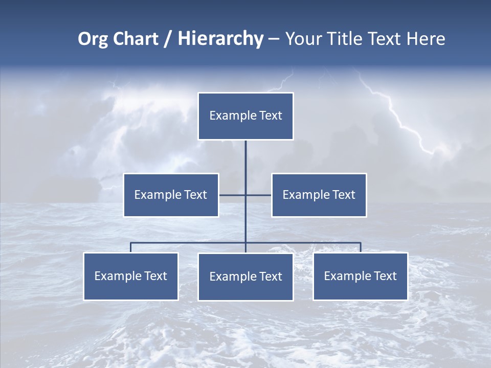 Wind Sea Dangerous PowerPoint Template