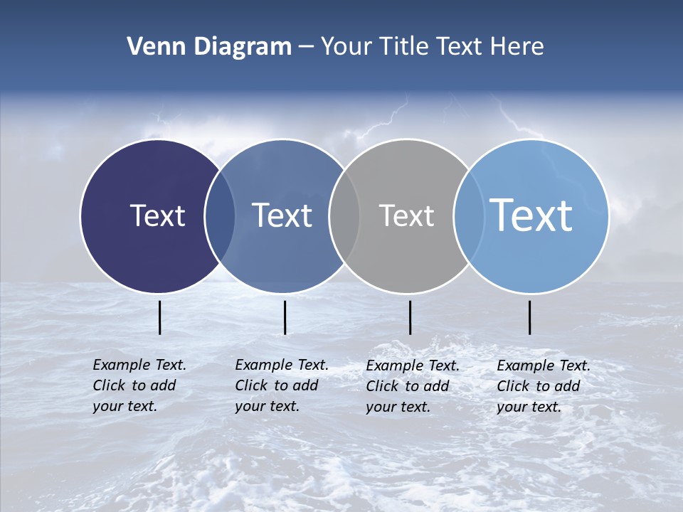 Wind Sea Dangerous PowerPoint Template