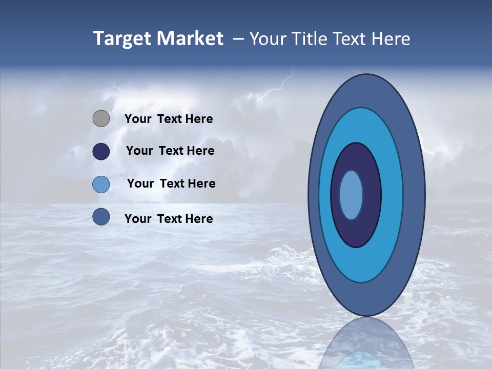 Wind Sea Dangerous PowerPoint Template