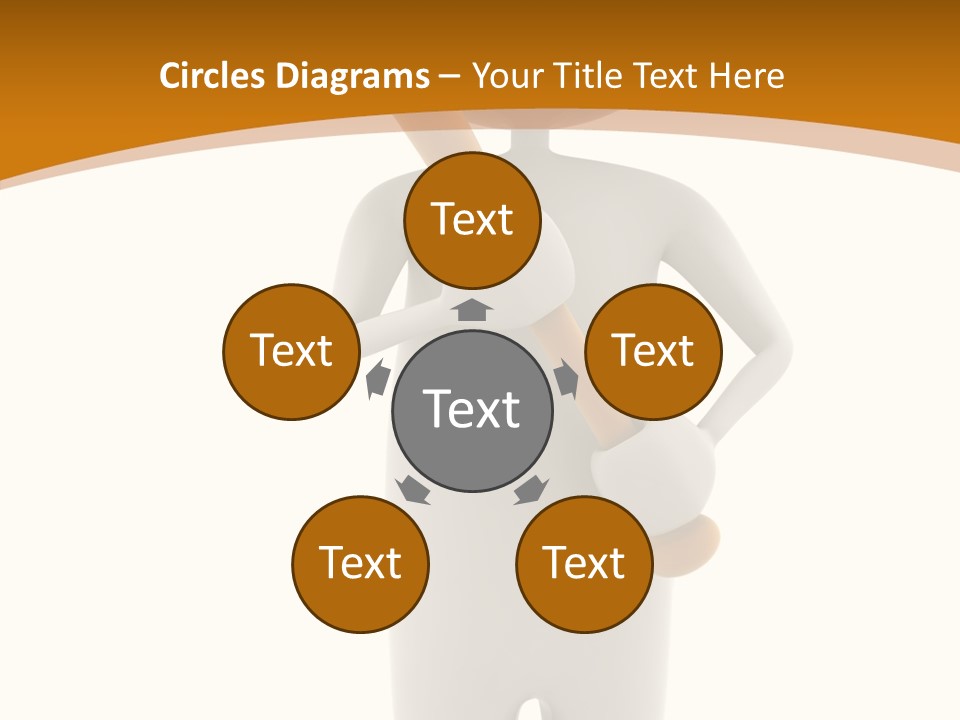 Protection Girls People PowerPoint Template