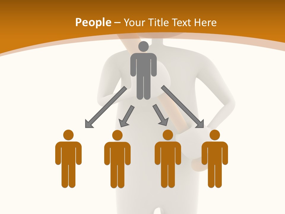 Protection Girls People PowerPoint Template