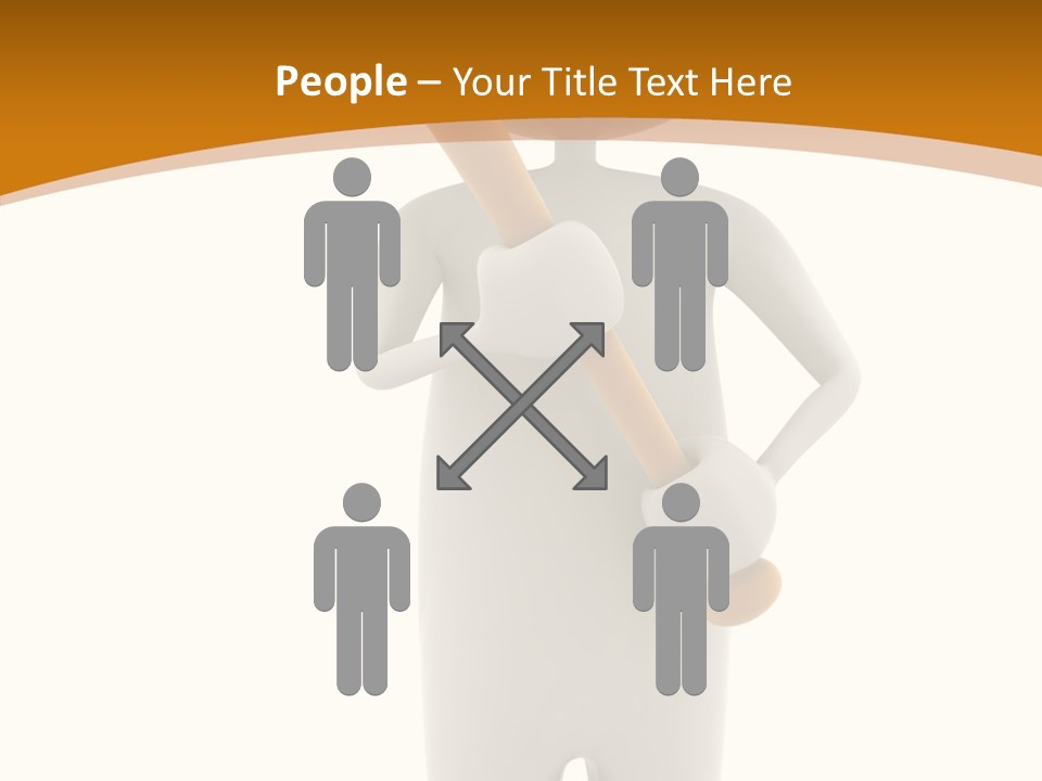 Protection Girls People PowerPoint Template