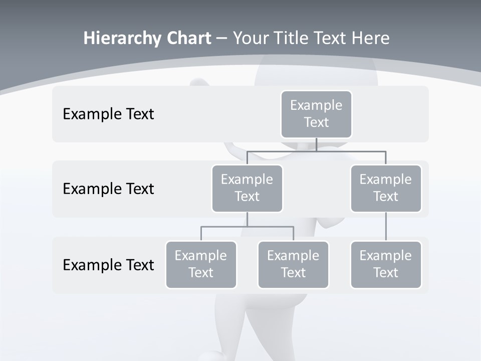 One White Leather PowerPoint Template