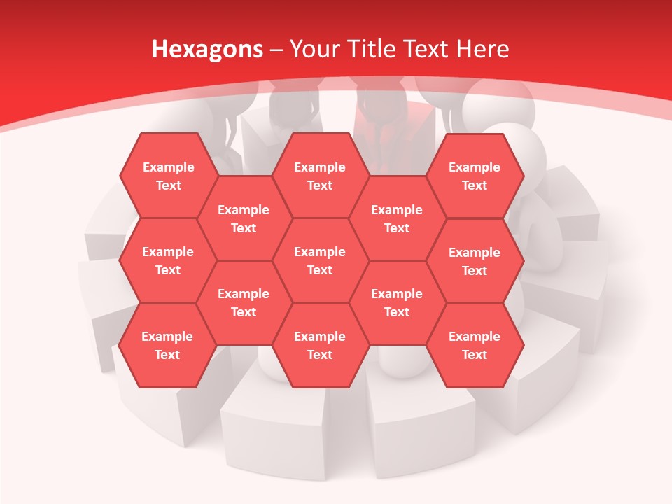 Three Dimensional Motivation Objects PowerPoint Template