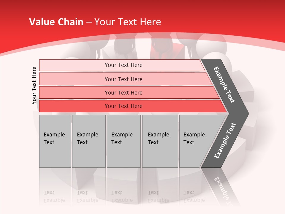 Three Dimensional Motivation Objects PowerPoint Template