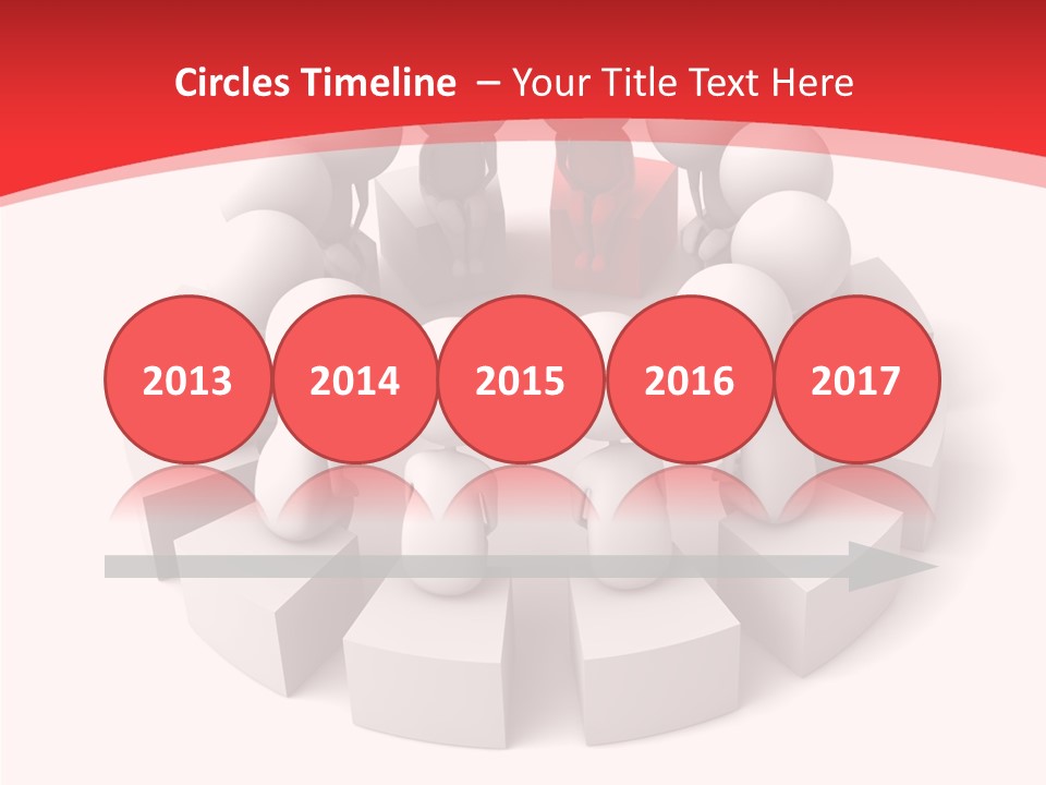 Three Dimensional Motivation Objects PowerPoint Template