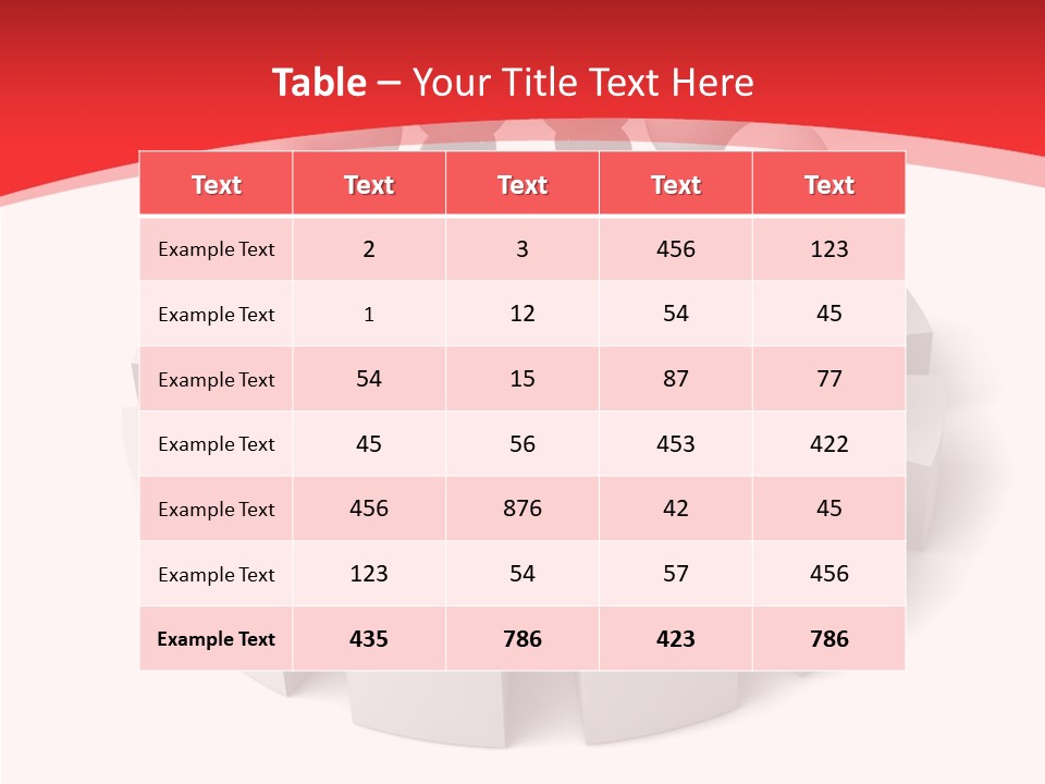 Three Dimensional Motivation Objects PowerPoint Template