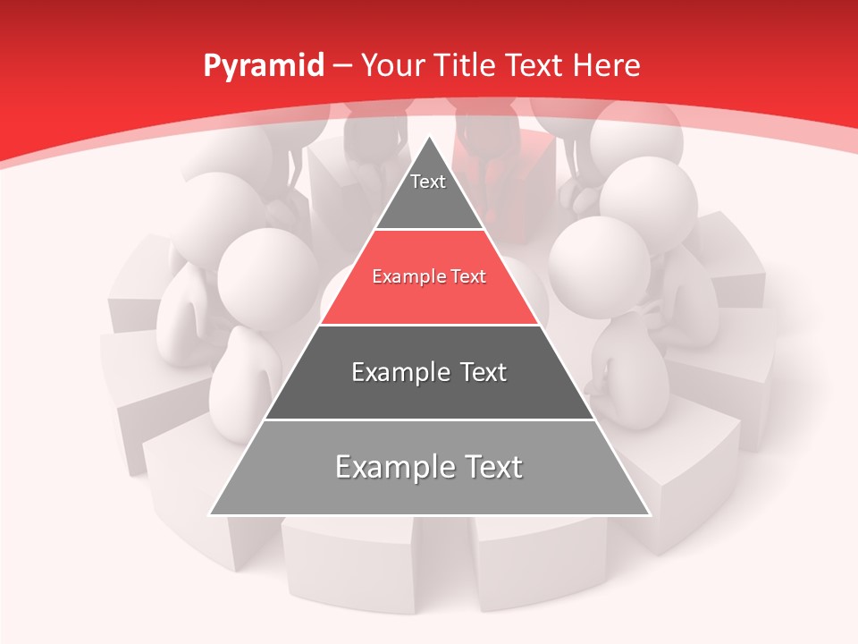 Three Dimensional Motivation Objects PowerPoint Template
