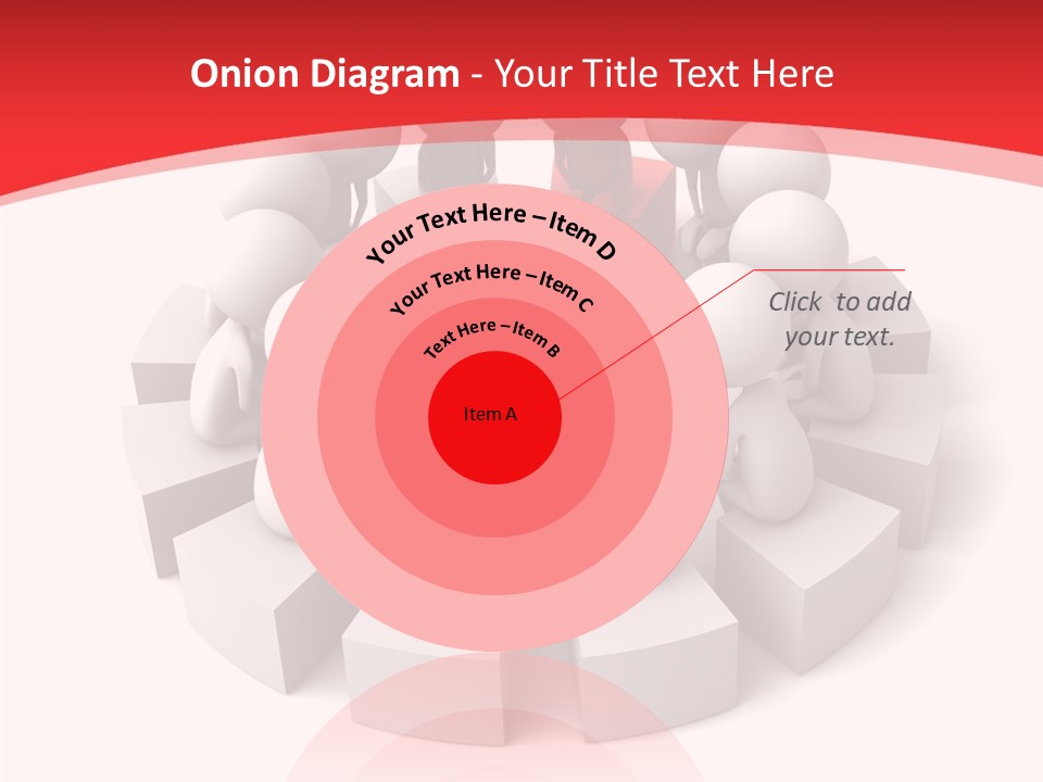 Three Dimensional Motivation Objects PowerPoint Template