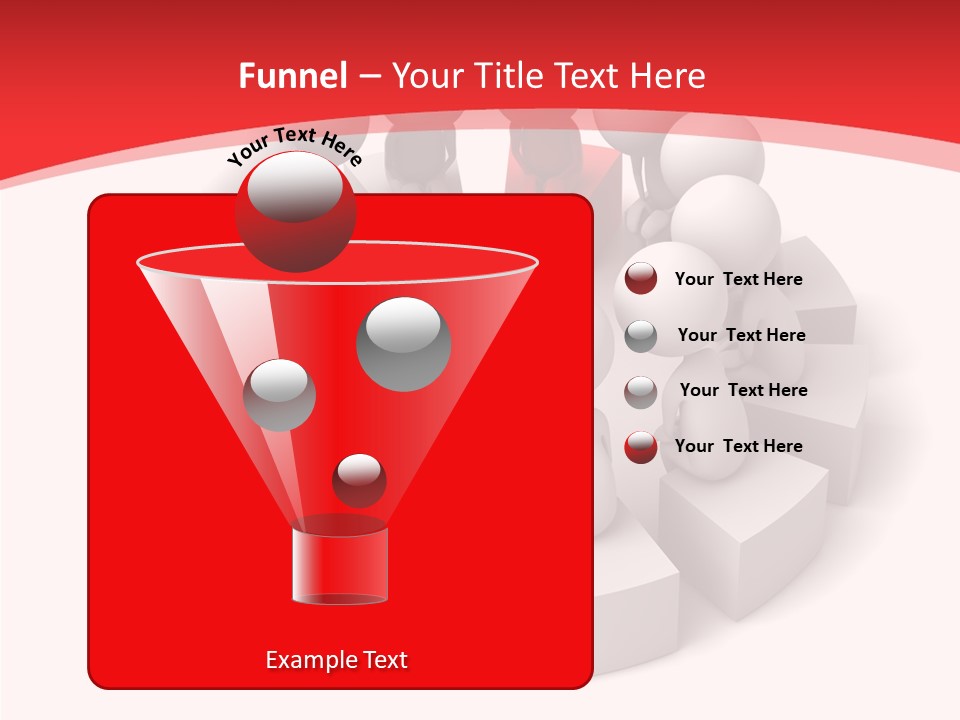 Three Dimensional Motivation Objects PowerPoint Template