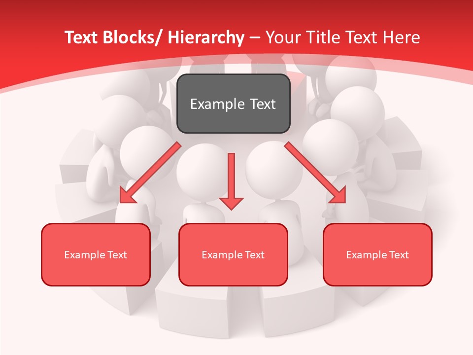 Three Dimensional Motivation Objects PowerPoint Template