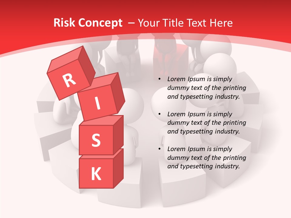 Three Dimensional Motivation Objects PowerPoint Template