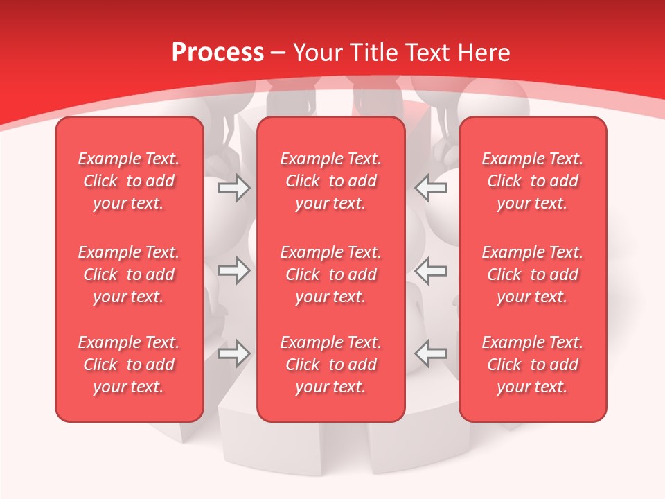 Three Dimensional Motivation Objects PowerPoint Template