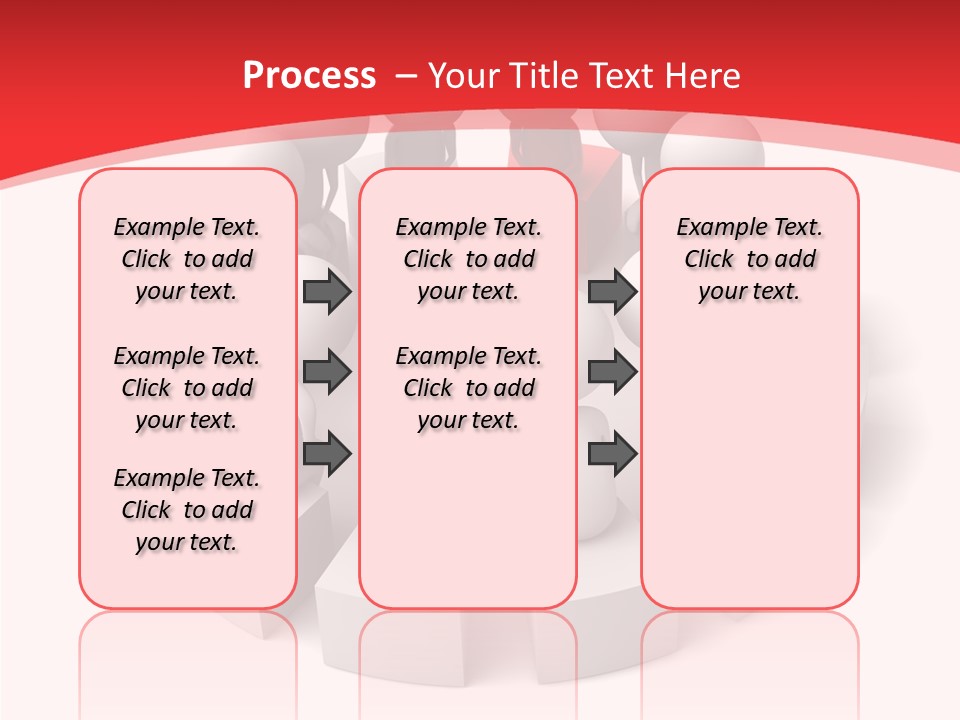 Three Dimensional Motivation Objects PowerPoint Template
