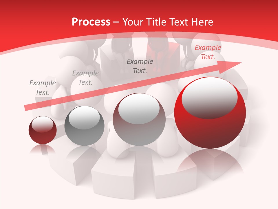 Three Dimensional Motivation Objects PowerPoint Template