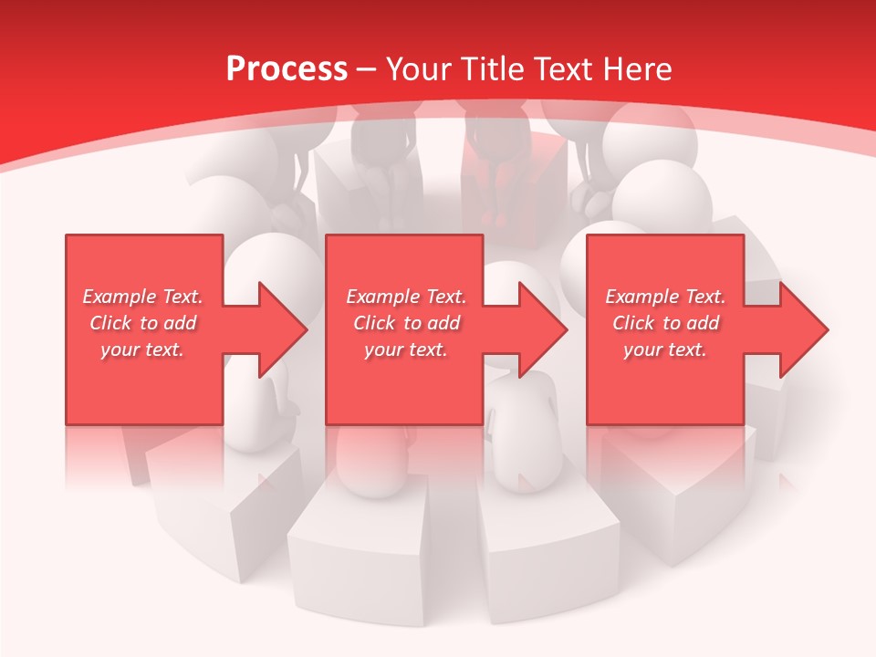 Three Dimensional Motivation Objects PowerPoint Template