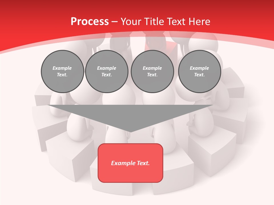 Three Dimensional Motivation Objects PowerPoint Template