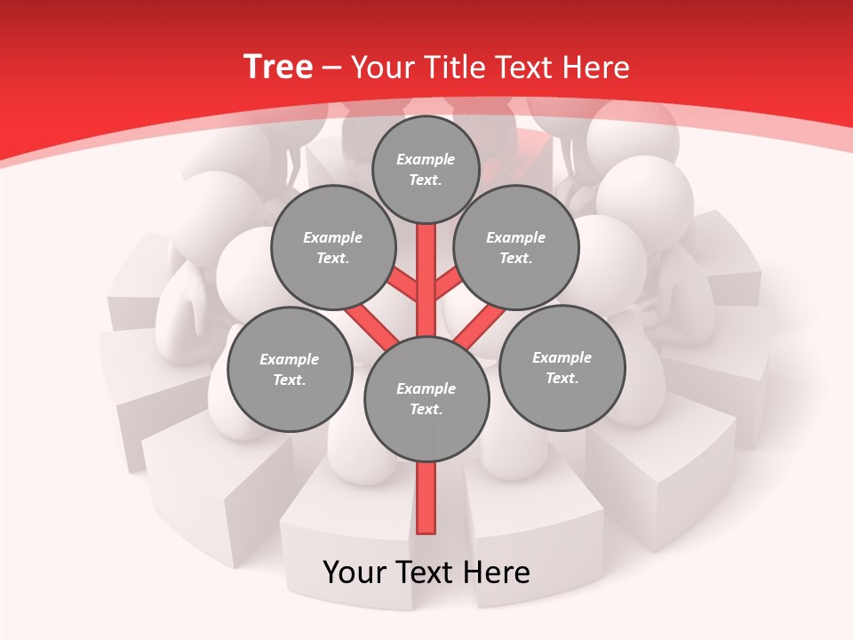 Three Dimensional Motivation Objects PowerPoint Template