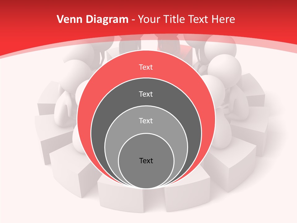 Three Dimensional Motivation Objects PowerPoint Template