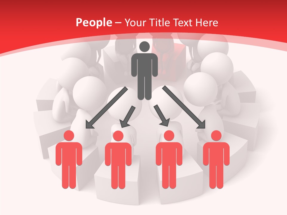 Three Dimensional Motivation Objects PowerPoint Template