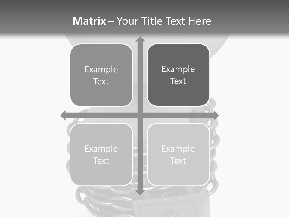 Dependency Bars Confined PowerPoint Template