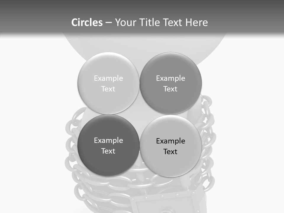 Dependency Bars Confined PowerPoint Template