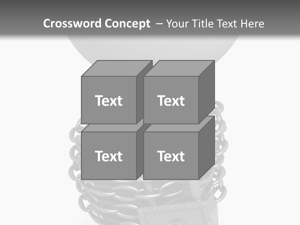 Dependency Bars Confined PowerPoint Template