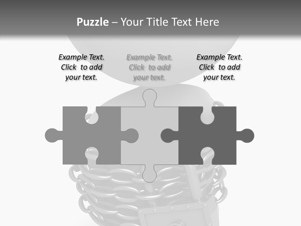 Dependency Bars Confined PowerPoint Template