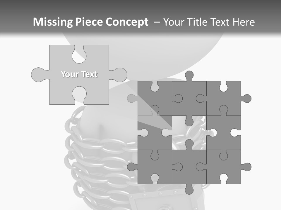 Dependency Bars Confined PowerPoint Template