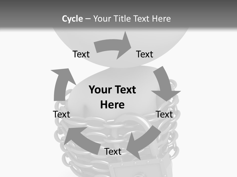 Dependency Bars Confined PowerPoint Template