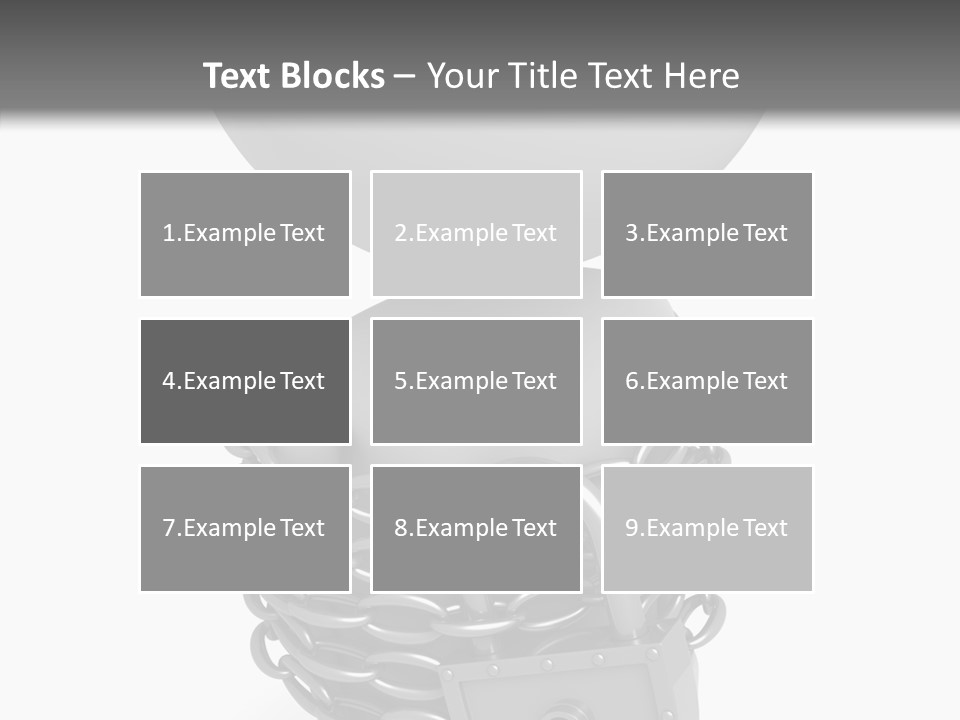Dependency Bars Confined PowerPoint Template