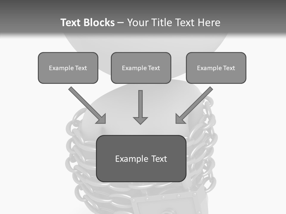 Dependency Bars Confined PowerPoint Template
