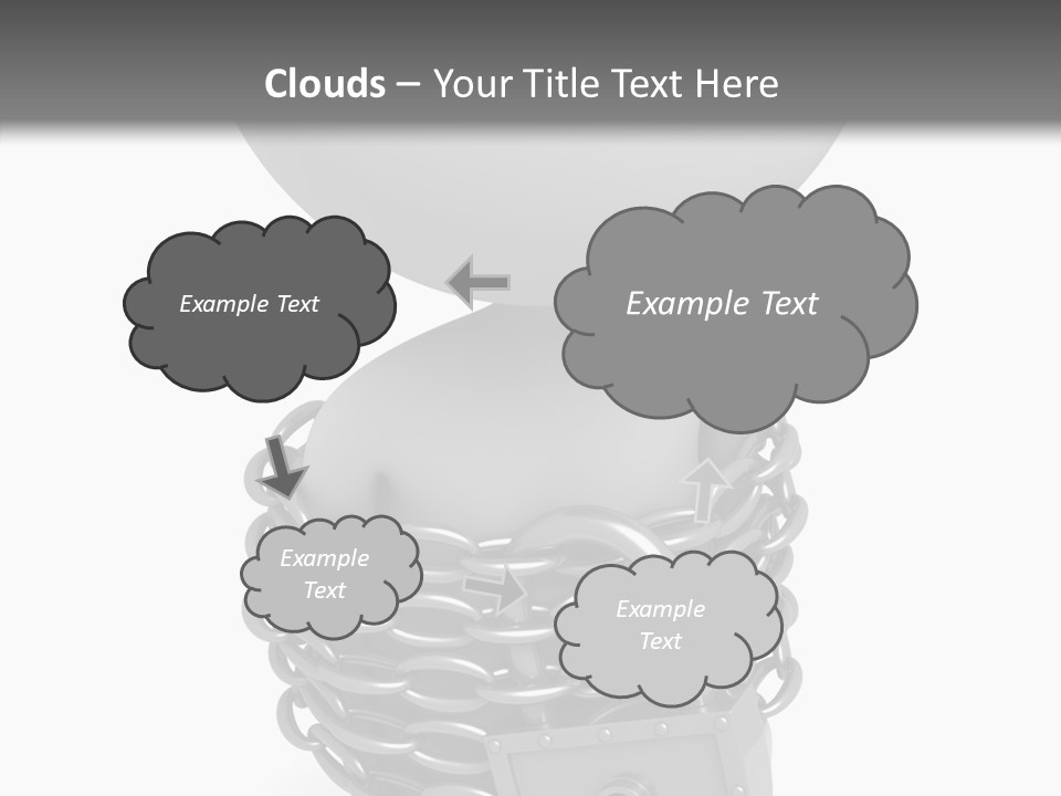Dependency Bars Confined PowerPoint Template