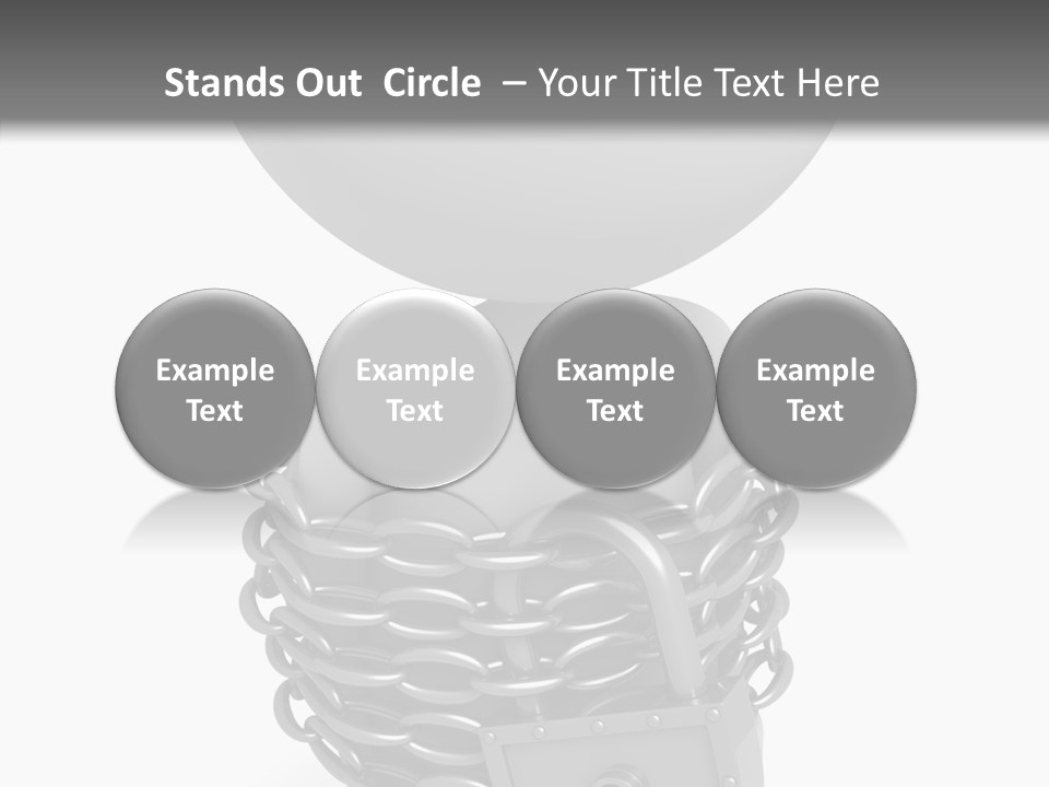 Dependency Bars Confined PowerPoint Template