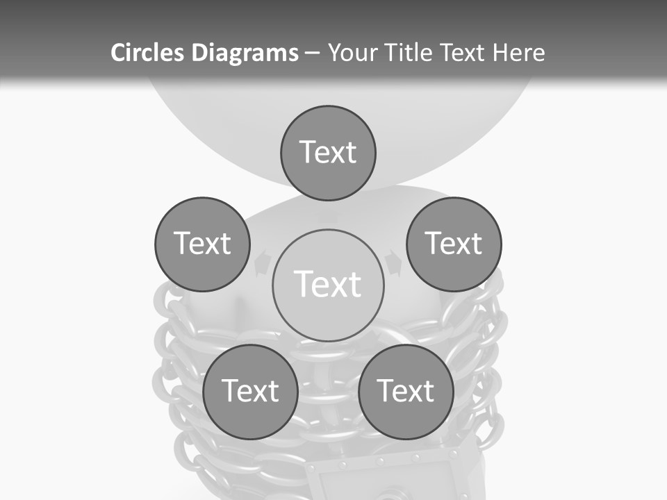 Dependency Bars Confined PowerPoint Template