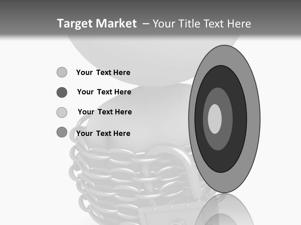 Dependency Bars Confined PowerPoint Template