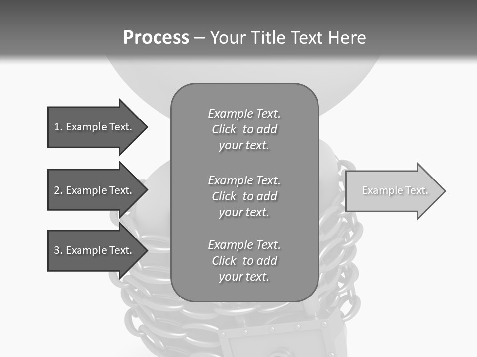 Dependency Bars Confined PowerPoint Template
