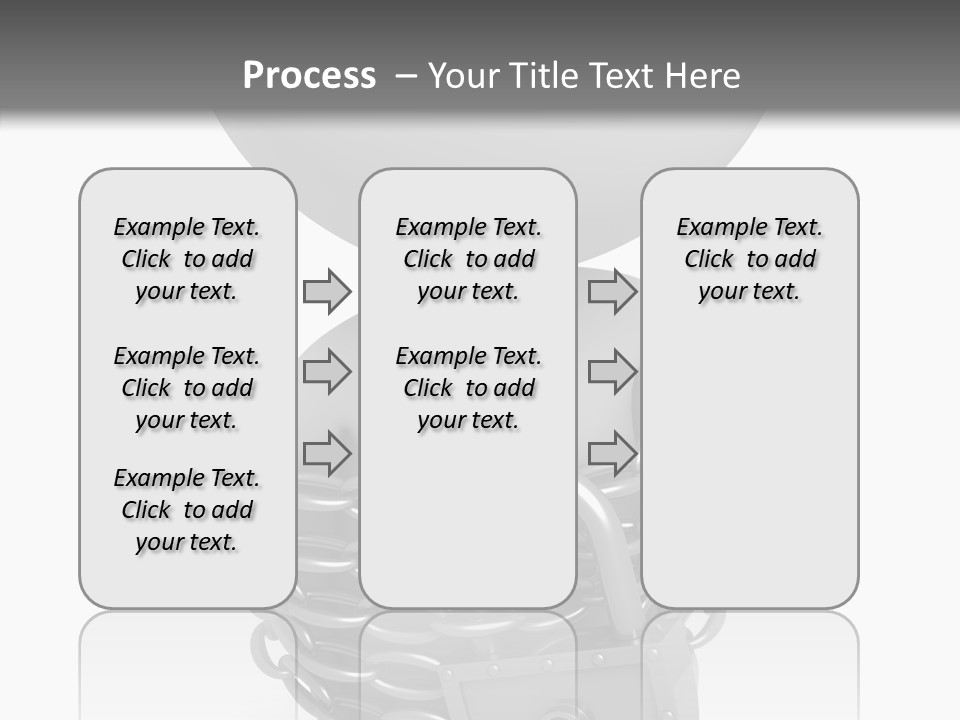Dependency Bars Confined PowerPoint Template