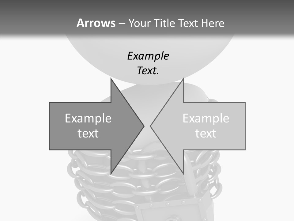 Dependency Bars Confined PowerPoint Template