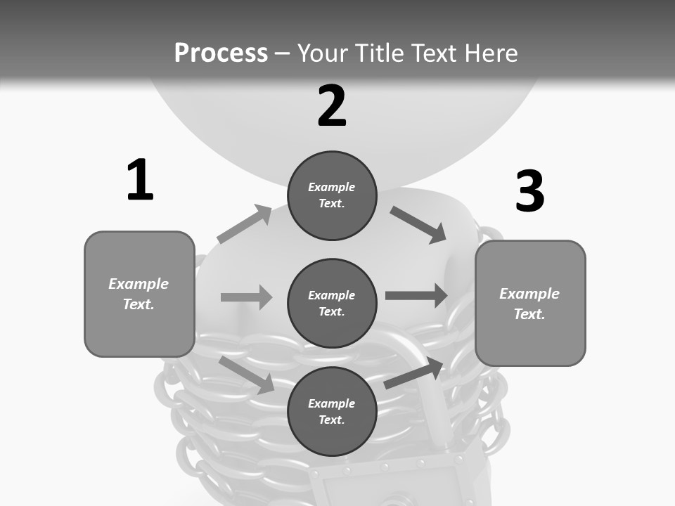 Dependency Bars Confined PowerPoint Template