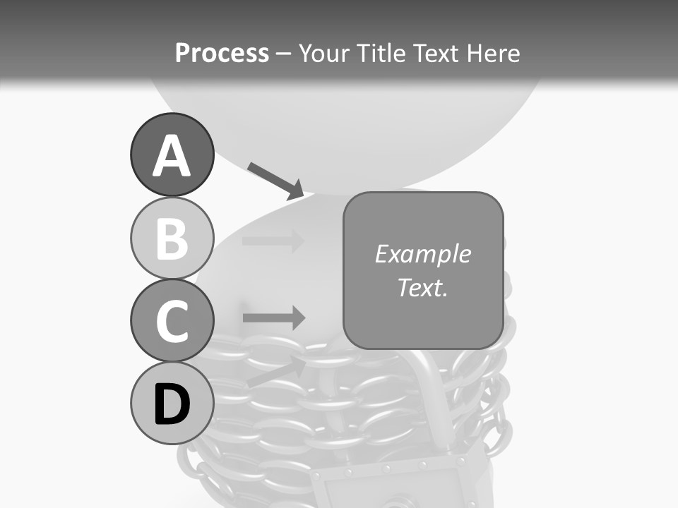 Dependency Bars Confined PowerPoint Template