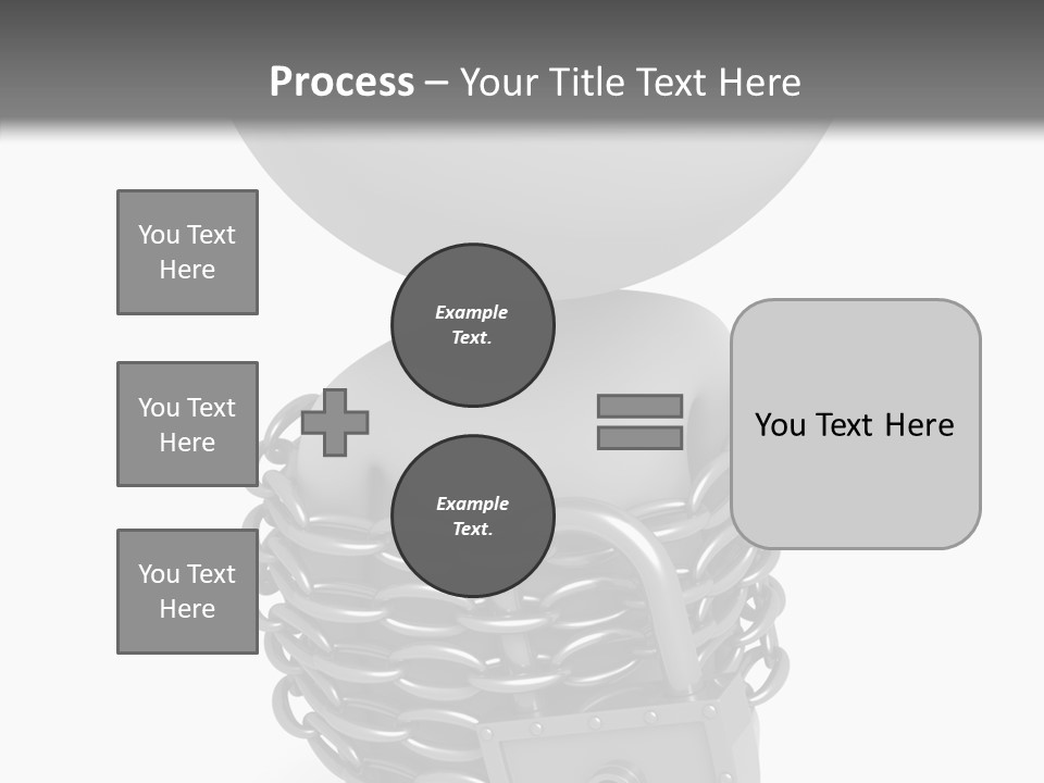 Dependency Bars Confined PowerPoint Template